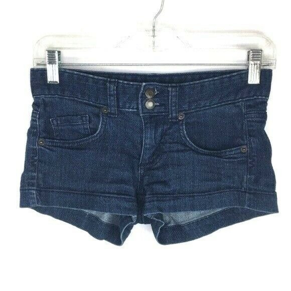 Mossimo Supply Co. Pants - Mossimo Blue Jean Shorts Sz 1 Dark Stretch *E